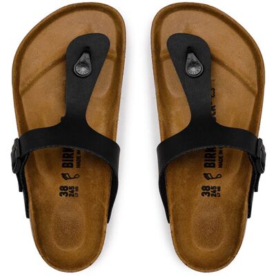 Birkenstock Japonki Gizeh 043691 Czarny 42 Czarny Unisex Birkenstock Japonki Gizeh 043691 Czarny 42 Czarny Unisex