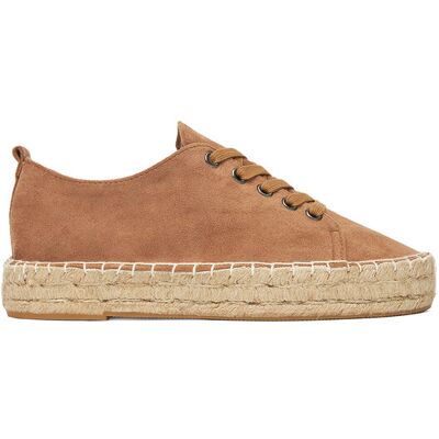 DeeZee Espadryle ZF230819 Brązowy 36 Brązowy Damskie DeeZee Espadryle ZF230819 Brązowy 36 Brązowy Damskie