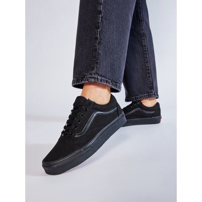 Vans Tenisówki Old Skool VN000D3HBKA Czarny 38_5 Czarny Unisex Vans Tenisówki Old Skool VN000D3HBKA Czarny 38_5 Czarny Unisex