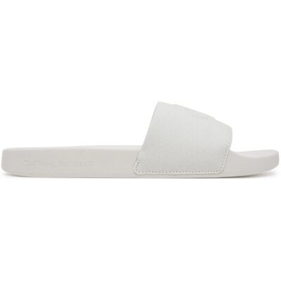 Calvin Klein Jeans Klapki Slide Hf Mono Cv YM0YM01282 Biały 43 Biały Męskie Calvin Klein Jeans Klapki Slide Hf Mono Cv YM0YM01282 Biały 43 Biały Męskie
