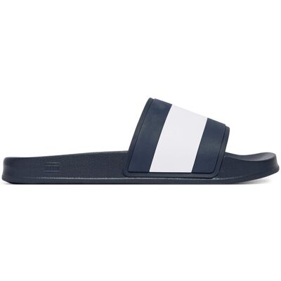 Tommy Hilfiger Klapki Core Hilfiger Flag Pool Slide FM0FM05798 Niebieski 40 Niebieski Męskie Tommy Hilfiger Klapki Core Hilfiger Flag Pool Slide FM0FM05798 Niebieski 40 Niebieski Męskie