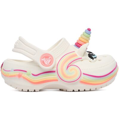 Klapki Toddler Crocs Iam Unicorn Lights Classic Clog 212508 Biały 22_23 Biały Dziewczynka Klapki Toddler Crocs Iam Unicorn Lights Classic Clog 212508 Biały 22_23 Biały Dziewczynka