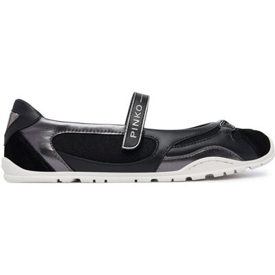 PINKO Baleriny Yulia 02 SS0187 P020 Czarny 35 Czarny Damskie PINKO Baleriny Yulia 02 SS0187 P020 Czarny 35 Czarny Damskie