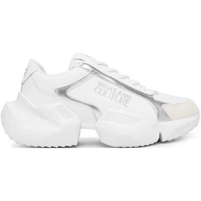 Versace Jeans Couture Sneakersy 80VA3SU3 ZPB78 S03 Biały 35 Biały Damskie Versace Jeans Couture Sneakersy 80VA3SU3 ZPB78 S03 Biały 35 Biały Damskie
