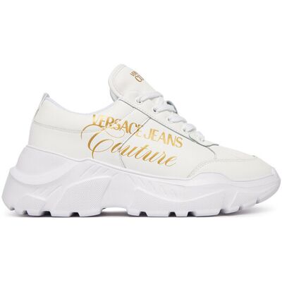 Versace Jeans Couture Sneakersy 80VA3SC1 ZPB69 3 Biały 35 Biały Damskie Versace Jeans Couture Sneakersy 80VA3SC1 ZPB69 3 Biały 35 Biały Damskie