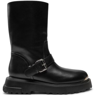 LOVE MOSCHINO Botki JA24134G1LIA0000 Czarny 40 Czarny Damskie LOVE MOSCHINO Botki JA24134G1LIA0000 Czarny 40 Czarny Damskie