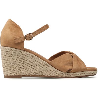 Clara Barson Espadryle WSS20524-01ECO Brązowy 38 Brązowy Damskie Clara Barson Espadryle WSS20524-01ECO Brązowy 38 Brązowy Damskie