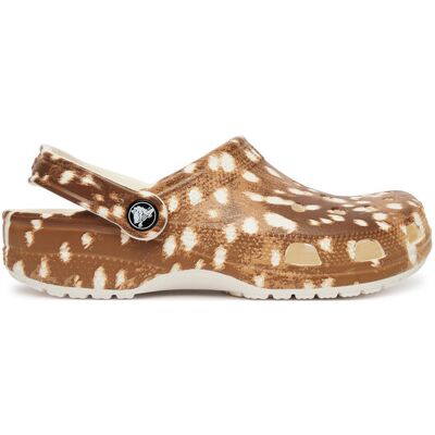 Crocs Klapki Classic Graphic Clogs 214153 Brązowy 36_37 Brązowy Damskie Crocs Klapki Classic Graphic Clogs 214153 Brązowy 36_37 Brązowy Damskie