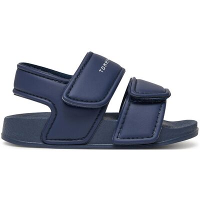 Tommy Hilfiger Sandały T1X2-33913-1172 M Granatowy 25 Granatowy Chłopiec Tommy Hilfiger Sandały T1X2-33913-1172 M Granatowy 25 Granatowy Chłopiec