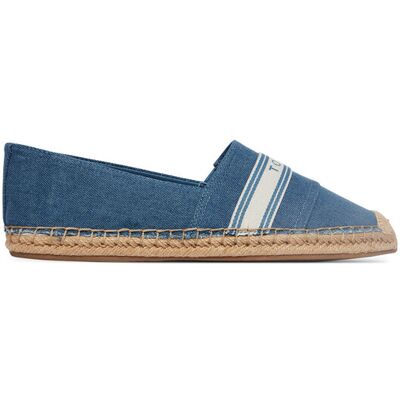 Tommy Hilfiger Espadryle Hilfiger Webbing Espadrille FW0FW09334 Niebieski 41 Niebieski Damskie Tommy Hilfiger Espadryle Hilfiger Webbing Espadrille FW0FW09334 Niebieski 41 Niebieski Damskie