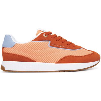 Tommy Hilfiger Sneakersy Th Retro Runner Mix FW0FW09410 Pomarańczowy 42 Pomarańczowy Damskie Tommy Hilfiger Sneakersy Th Retro Runner Mix FW0FW09410 Pomarańczowy 42 Pomarańczowy Damskie