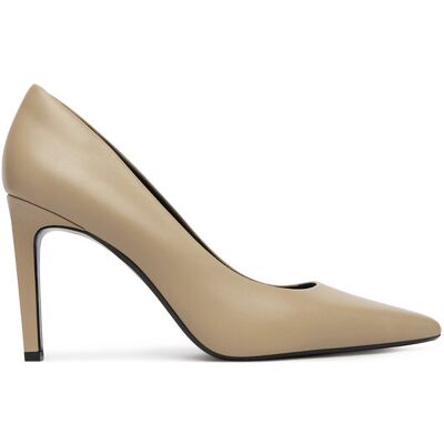 Calvin Klein Szpilki Ess Stiletto 90 HW0HW02608 Beżowy 40 Beżowy Damskie Calvin Klein Szpilki Ess Stiletto 90 HW0HW02608 Beżowy 40 Beżowy Damskie