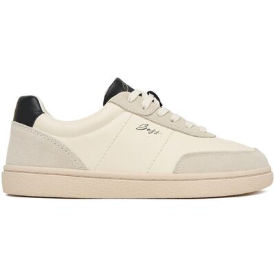 Boss Sneakersy Everlynn 50563385 Écru 38 Kremowy Damskie Boss Sneakersy Everlynn 50563385 Écru 38 Kremowy Damskie