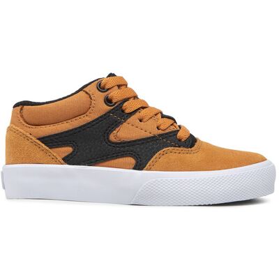 DC Shoes Sneakersy Kalis Vulc Mid ADBS300367 Żółty 32 Żółty Chłopiec DC Shoes Sneakersy Kalis Vulc Mid ADBS300367 Żółty 32 Żółty Chłopiec