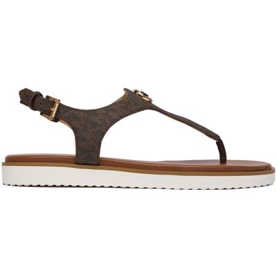 MICHAEL Michael Kors Sandały Val Thong 40R6VAFS1B Brązowy 35 Brązowy Damskie MICHAEL Michael Kors Sandały Val Thong 40R6VAFS1B Brązowy 35 Brązowy Damskie