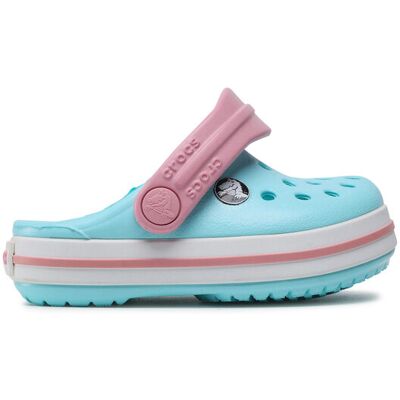 Crocs Klapki Crocband Clog T 207005 Błękitny 19_20 Niebieski jasny Dziewczynka Crocs Klapki Crocband Clog T 207005 Błękitny 19_20 Niebieski jasny Dziewczynka