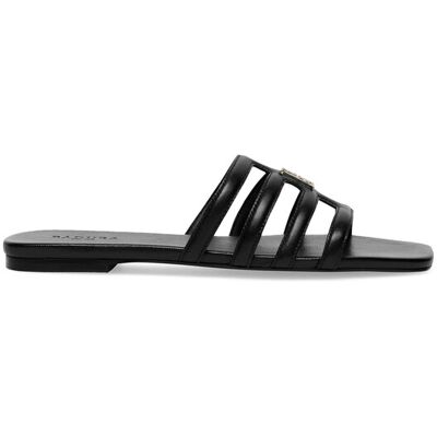 Badura Klapki JEAN-113775 Czarny 37 Czarny Damskie Badura Klapki JEAN-113775 Czarny 37 Czarny Damskie