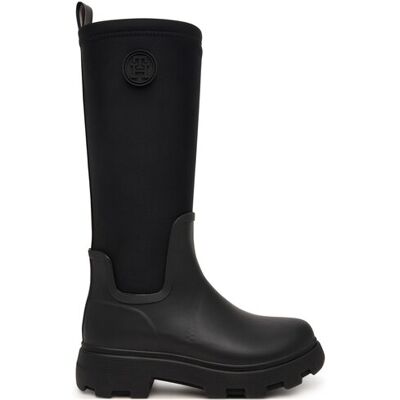 Tommy Hilfiger Kalosze Th Stamp Warm Knee Rain Boot FW0FW09678 Czarny 41 Czarny Damskie Tommy Hilfiger Kalosze Th Stamp Warm Knee Rain Boot FW0FW09678 Czarny 41 Czarny Damskie