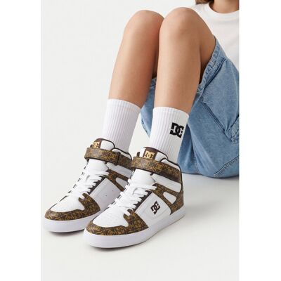 DC Shoes Sneakersy EO-PURE HIGH-TOP SE EV SN DC01796210 Biały 36_1_2 Biały Unisex DC Shoes Sneakersy EO-PURE HIGH-TOP SE EV SN DC01796210 Biały 36_1_2 Biały Unisex