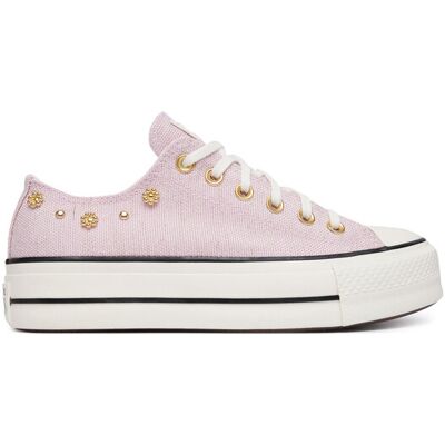 Converse Trampki Chuck Taylor All Star Lift Platform Heathered Glam A17595C Różowy 41_1_2 Różowy Damskie Converse Trampki Chuck Taylor All Star Lift Platform Heathered Glam A17595C Różowy 41_1_2 Różowy Damskie