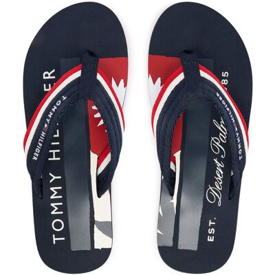 Tommy Hilfiger Japonki Patch Hilfiger Beach Sandal FM0FM05903 Granatowy 41 Granatowy Męskie Tommy Hilfiger Japonki Patch Hilfiger Beach Sandal FM0FM05903 Granatowy 41 Granatowy Męskie