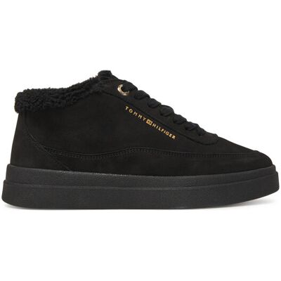 Tommy Hilfiger Sneakersy Modern Court Sneaker Mc Wl FW0FW09000 Czarny 37 Czarny Damskie Tommy Hilfiger Sneakersy Modern Court Sneaker Mc Wl FW0FW09000 Czarny 37 Czarny Damskie