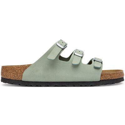 Birkenstock Klapki Florida 1030319 Zielony 39 Zielony Damskie Birkenstock Klapki Florida 1030319 Zielony 39 Zielony Damskie