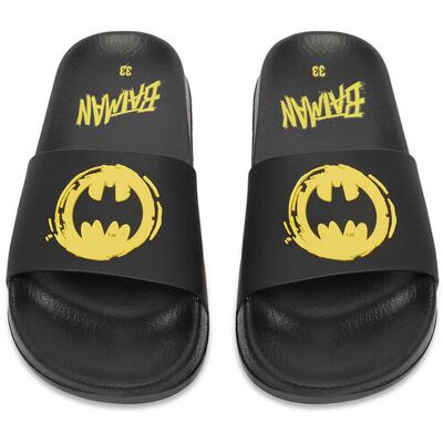 Batman Klapki CP90-SS25-234WBBAT Czarny 32 Czarny Chłopiec Batman Klapki CP90-SS25-234WBBAT Czarny 32 Czarny Chłopiec