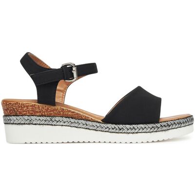 Clara Barson Espadryle WS2189-15 Czarny 40 Czarny Damskie Clara Barson Espadryle WS2189-15 Czarny 40 Czarny Damskie