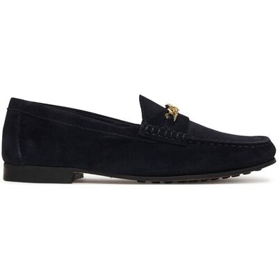 Tommy Hilfiger Mokasyny Th Chain Suede Loafer FW0FW09327 Granatowy 36 Granatowy Damskie Tommy Hilfiger Mokasyny Th Chain Suede Loafer FW0FW09327 Granatowy 36 Granatowy Damskie