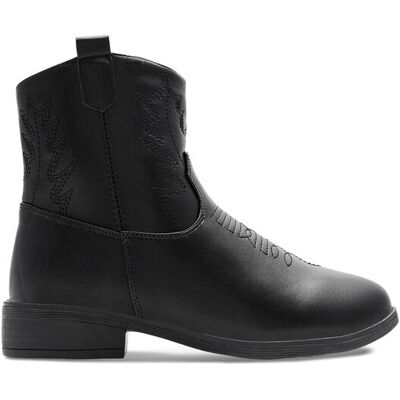 Nelli Blu Botki CM230220-17 Czarny 36 Czarny Dziewczynka Nelli Blu Botki CM230220-17 Czarny 36 Czarny Dziewczynka