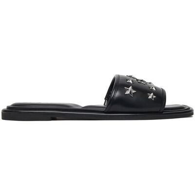 DKNY Klapki K1622909 Czarny 35 Czarny Damskie DKNY Klapki K1622909 Czarny 35 Czarny Damskie