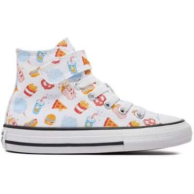 Converse Trampki Chuck Taylor All Star Easy On Snacks A07377C Biały 31_1_2 Biały Dziewczynka Converse Trampki Chuck Taylor All Star Easy On Snacks A07377C Biały 31_1_2 Biały Dziewczynka
