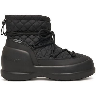 Moon Boot Śniegowce Mb Mezzaluna Quilted Mid Wp 80D2500020 Czarny 35 Czarny Damskie Moon Boot Śniegowce Mb Mezzaluna Quilted Mid Wp 80D2500020 Czarny 35 Czarny Damskie