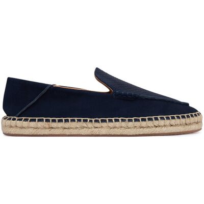 Boss Espadryle Madeira Mocc 50563149 Granatowy 45 Granatowy Męskie Boss Espadryle Madeira Mocc 50563149 Granatowy 45 Granatowy Męskie