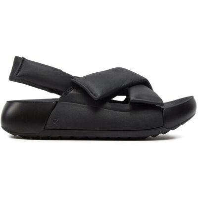 Ecco Sandały Cozmo Pf W 20665301001 Czarny 37 Czarny Damskie Ecco Sandały Cozmo Pf W 20665301001 Czarny 37 Czarny Damskie