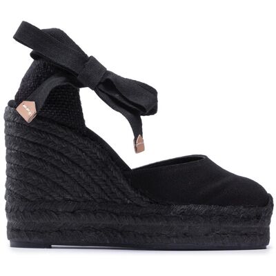 Castañer Espadryle Carina C/8ED/001 020966-100 Czarny 38 Czarny Damskie Castañer Espadryle Carina C/8ED/001 020966-100 Czarny 38 Czarny Damskie