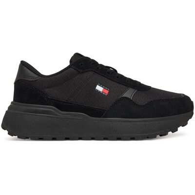Tommy Jeans Sneakersy Modern Runner Mix EN0EN03100 Czarny 42 Czarny Damskie Tommy Jeans Sneakersy Modern Runner Mix EN0EN03100 Czarny 42 Czarny Damskie