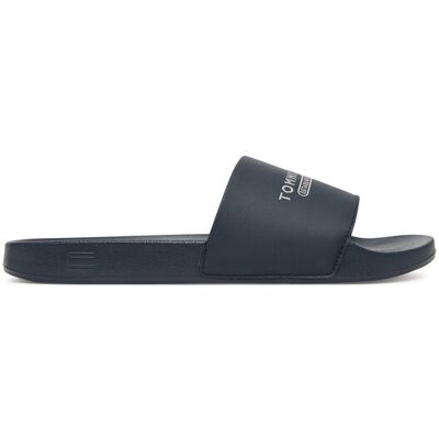 Tommy Hilfiger Klapki Raised Pool Slide FM0FM05761 Granatowy 41 Granatowy Męskie Tommy Hilfiger Klapki Raised Pool Slide FM0FM05761 Granatowy 41 Granatowy Męskie