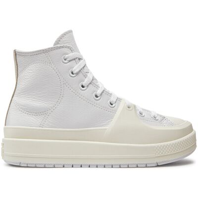 Converse Trampki Chuck Taylor All Star Construct Leather A02116C Biały 37 Biały Unisex Converse Trampki Chuck Taylor All Star Construct Leather A02116C Biały 37 Biały Unisex