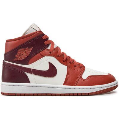 Nike Sneakersy Air Jordan 1 Mid BQ6472 200 Brązowy 38_1_2 Brązowy Damskie Nike Sneakersy Air Jordan 1 Mid BQ6472 200 Brązowy 38_1_2 Brązowy Damskie