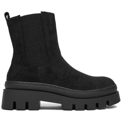 DeeZee Botki HX21069-1A Czarny 40 Czarny Damskie DeeZee Botki HX21069-1A Czarny 40 Czarny Damskie