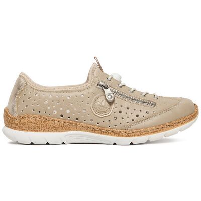Rieker Sneakersy CEO-N42P6-62 Beżowy 38 Beżowy Damskie Rieker Sneakersy CEO-N42P6-62 Beżowy 38 Beżowy Damskie