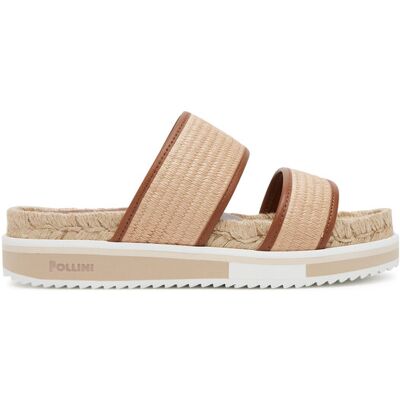Pollini Espadryle SA28285G0MTN112A Beżowy 37 Beżowy Damskie Pollini Espadryle SA28285G0MTN112A Beżowy 37 Beżowy Damskie