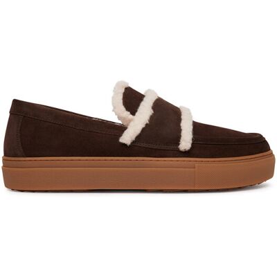 Inuikii Półbuty Shearling Loafer 2006.003.0011 Brązowy ciemny 42 Brązowy ciemny Męskie Inuikii Półbuty Shearling Loafer 2006.003.0011 Brązowy ciemny 42 Brązowy ciemny Męskie
