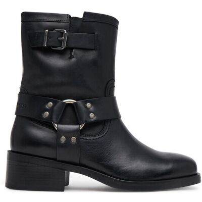 Tommy Jeans Botki Tjw Biker EN0EN02811 Czarny 36 Czarny Damskie Tommy Jeans Botki Tjw Biker EN0EN02811 Czarny 36 Czarny Damskie