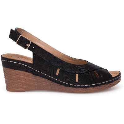 Lasocki Sandały ARC-N1890-02 Czarny 38 Czarny Damskie Lasocki Sandały ARC-N1890-02 Czarny 38 Czarny Damskie