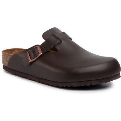 Birkenstock Klapki Boston 60101 Brązowy 42 Brązowy Męskie Birkenstock Klapki Boston 60101 Brązowy 42 Brązowy Męskie