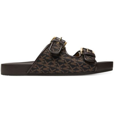 MICHAEL Michael Kors Klapki Byers 40T5BYFS1D Brązowy 35 Brązowy Damskie MICHAEL Michael Kors Klapki Byers 40T5BYFS1D Brązowy 35 Brązowy Damskie