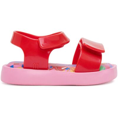 Melissa Sandały Mini Melissa Jump Print Bb 33663 Czerwony 25_26 Czerwony Dziewczynka Melissa Sandały Mini Melissa Jump Print Bb 33663 Czerwony 25_26 Czerwony Dziewczynka